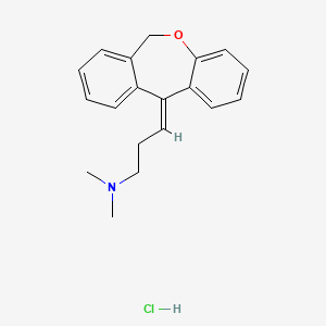 Doxepin hydrochloride structure, CAS 1229-29-4