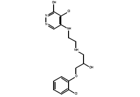 Ridazolol structure, CAS 83395-21-5