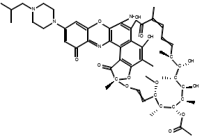 Rifalazil structure, CAS 129791-92-0