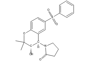 Rilmakalim structure, CAS 132014-21-2