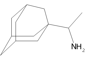 Rimantadine structure, CAS 13392-28-4