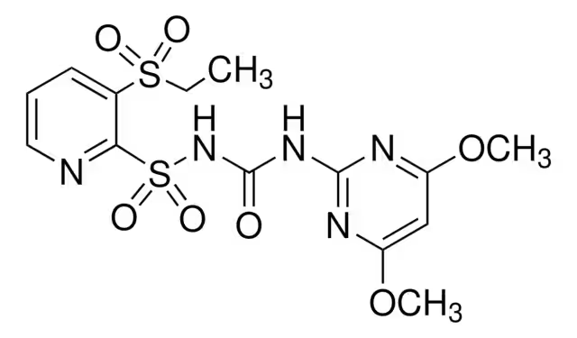 Rimsulfuron structure, CAS 122931-48-0