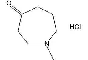 1-Methylhexahydroazepin-4-one hydrochloride structure, CAS 19869-42-2