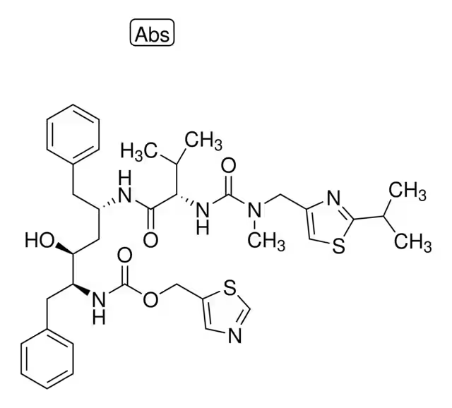 Ritonavir structure, CAS 155213-67-5