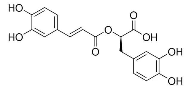 Rosmarinic acid structure, CAS 20283-92-5