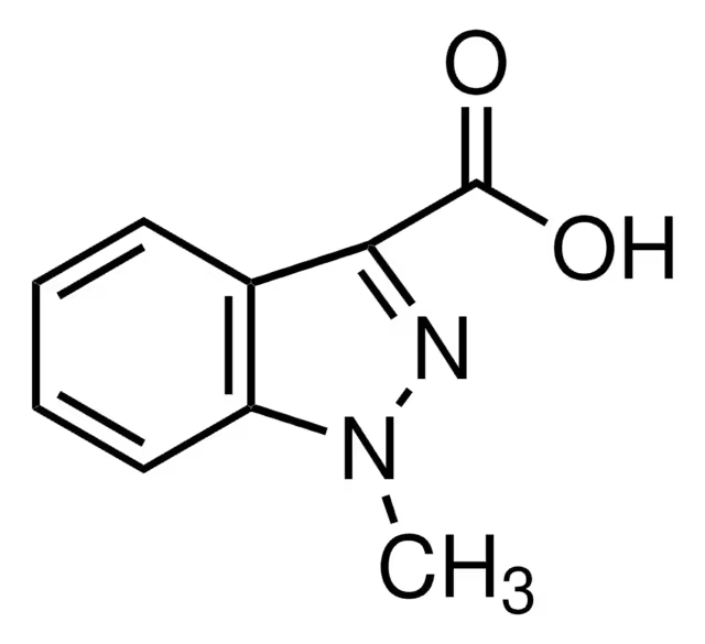 1-Methylindazole-3-carboxylic acid structure, CAS 50890-83-0