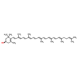Rubixanthin structure, CAS 3763-55-1