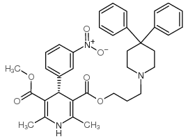 S(+)-Niguldipine hydrochloride structure, CAS 113165-32-5