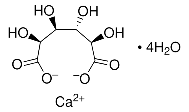 Saccharic acid ca structure, CAS 5793-88-4