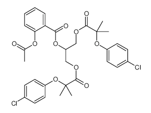 Salafibrate structure, CAS 64496-66-8