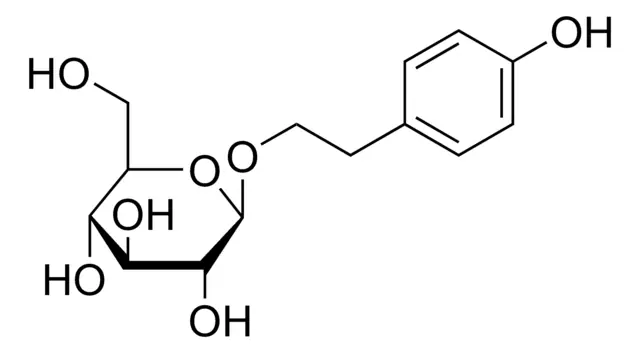 Salidroside structure, CAS 10338-51-9