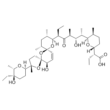 Salinomycin sodium structure, CAS 53003-10-4