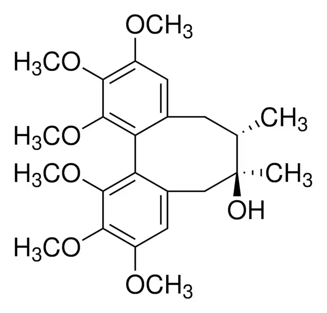 Schisandrin structure, CAS 7432-28-2