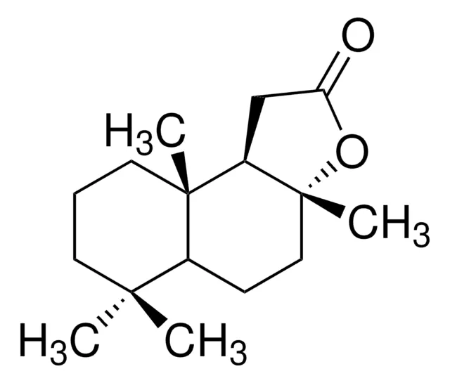 Sclareolide structure, CAS 564-20-5
