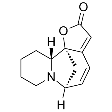 Securinine structure, CAS 5610-40-2