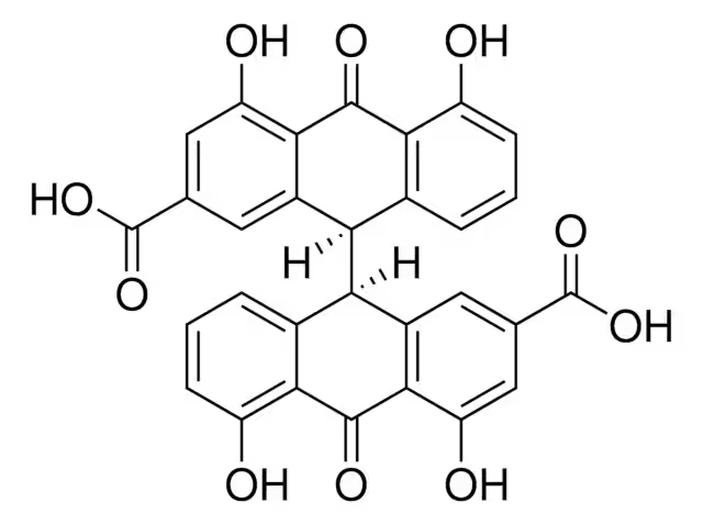 Sennidine A structure, CAS 641-12-3