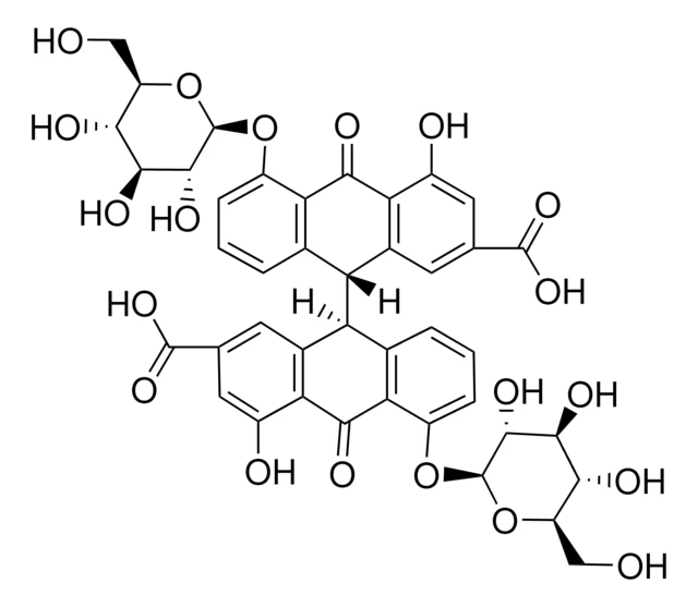 Sennoside B structure, CAS 128-57-4