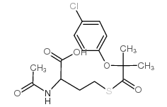 Serfibrate structure, CAS 54657-98-6