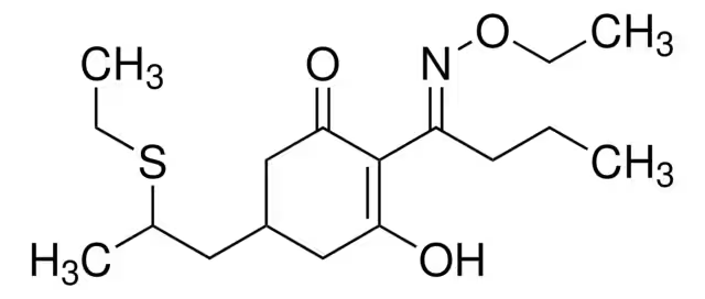 Sethoxydim structure, CAS 74051-80-2