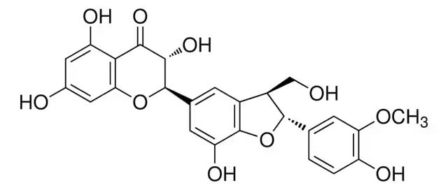 Silychristin structure, CAS 33889-69-9