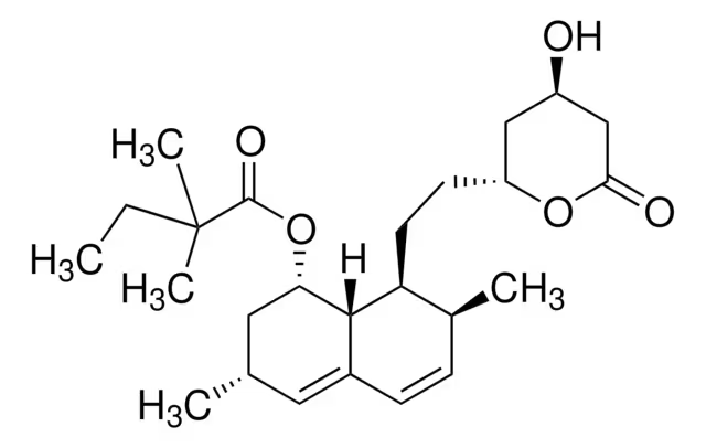 Simvastatin structure, CAS 79902-63-9