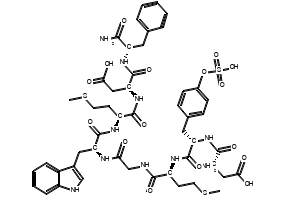 Sincalide structure, CAS 25126-32-3
