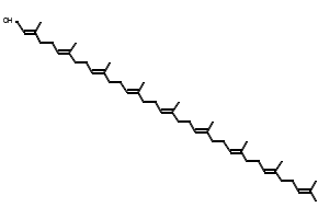 Solanesol structure, CAS 13190-97-1