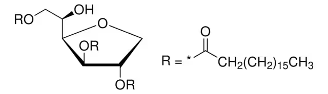 Sorbitan tristearate structure, CAS 26658-19-5