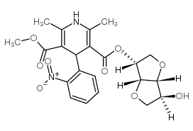 Sornidipine structure, CAS 95105-77-4