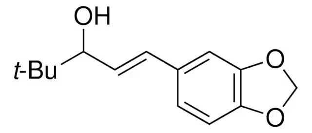 Stiripentol structure, CAS 49763-96-4