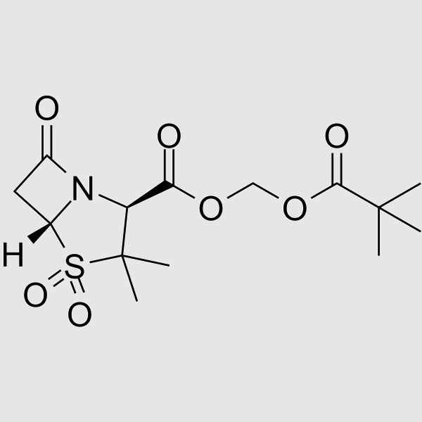 Sulbactam pivoxil structure, CAS 69388-79-0