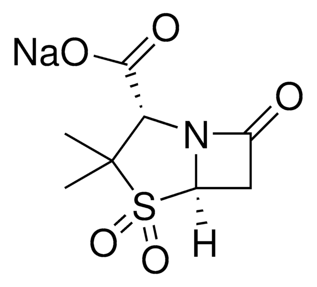 Sulbactam sodium structure, CAS 69388-84-7