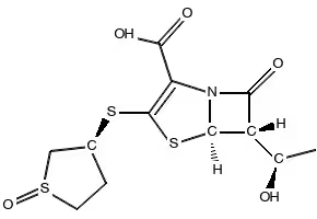 Sulopenem structure, CAS 120788-07-0