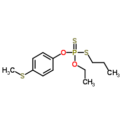 Sulprophos structure, CAS 35400-43-2