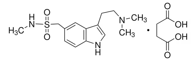 Sumatriptan Succinate structure, CAS 103628-48-4