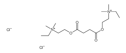 Suxethonium chloride structure, CAS 54063-57-9