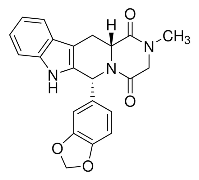 Tadanafil structure, CAS 171596-29-5