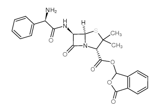 Talampicillin structure, CAS 47747-56-8