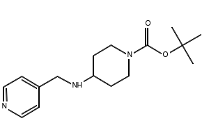 1-N-Boc-4-(4-pyridylmethylamino)piperidine structure, CAS 206274-24-0