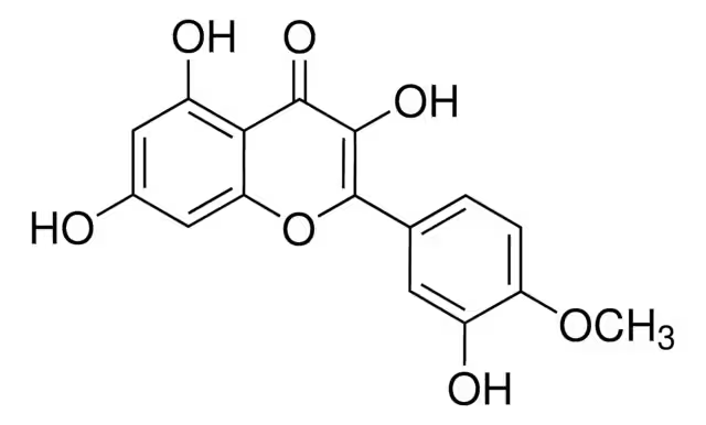 Tamarixetin structure, CAS 603-61-2