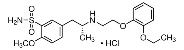 Tamsulosin hydrochloride structure, CAS 106463-17-6