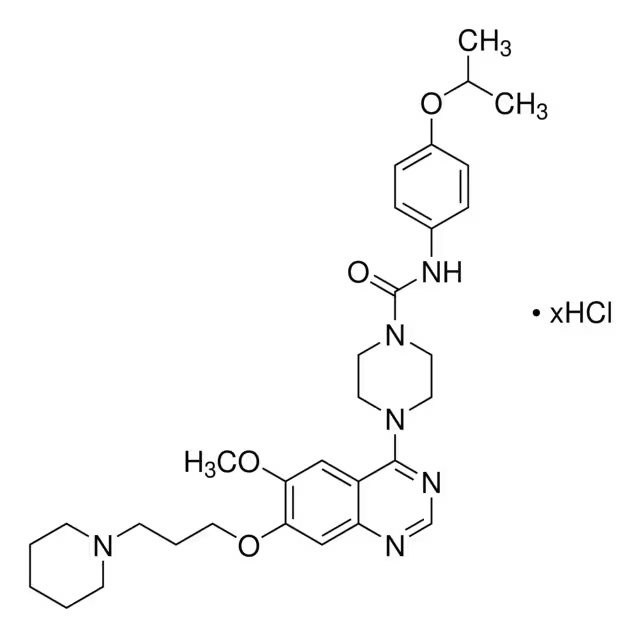 Tandutinib structure, CAS 387867-13-2