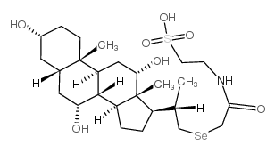Tauroselcholic acid structure, CAS 75018-71-2