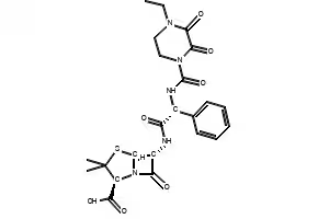 Tazobactam sodium structure, CAS 61477-96-1