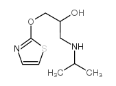 Tazolol structure, CAS 39832-48-9