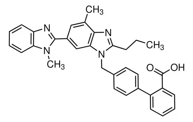 Telmisartan structure, CAS 144701-48-4