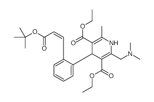 Teludipine structure, CAS 108687-08-7