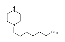 1-N-Heptylpiperazine structure, CAS 82502-77-0