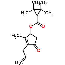 Terallethrin structure, CAS 15589-31-8