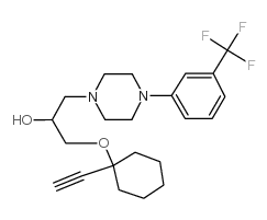 Terciprazine structure, CAS 56693-15-3